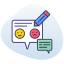 Feedback icon.