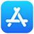 icon app store. 